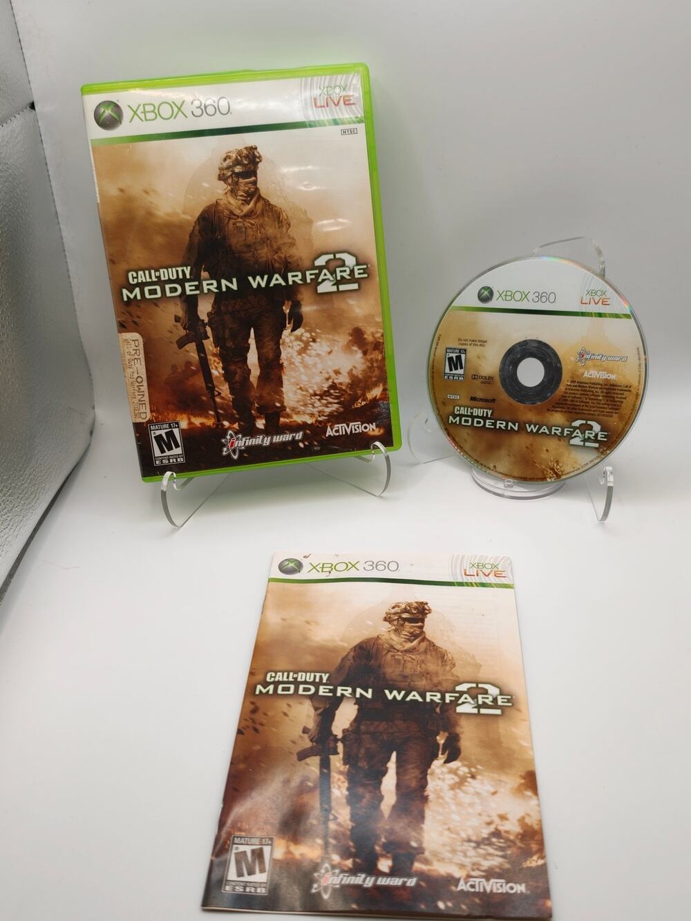 Call of Duty Modern Warfare 2 Xbox 360 CIB Damaged Case